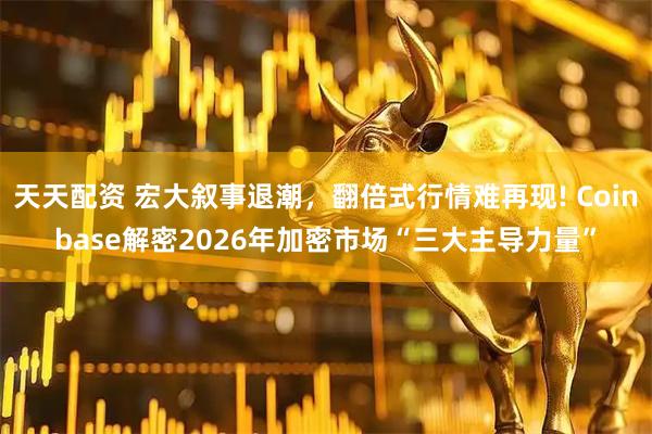 天天配资 宏大叙事退潮，翻倍式行情难再现! Coinbase解密2026年加密市场“三大主导力量”